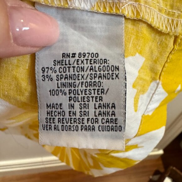 R&K Originals Yellow Floral Sundress - Size 10 - Picture 5 of 5